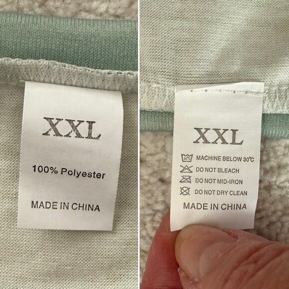 Music Graphic Long Sleeve Shirt Size XXL Guitar Rose Art Top Casual Indie - Picture 4 of 8